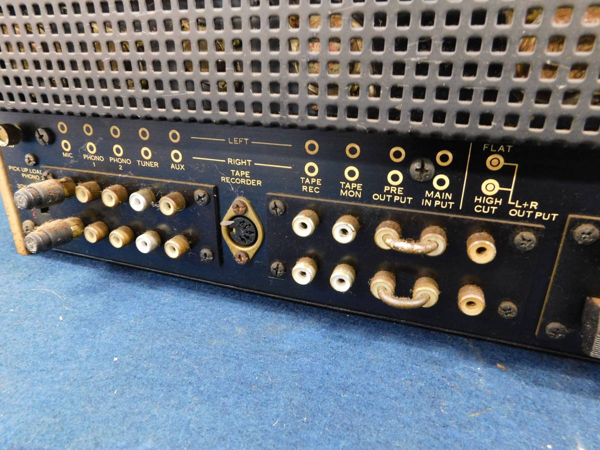 T01-0818 名器 SANSUI サンスイ AU-777D プリメインアンプ 通電確認済_画像8