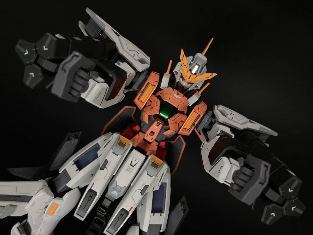 MG 1/100 ガンダムキュリオス【改修・全塗装済み完成品】【1円出品