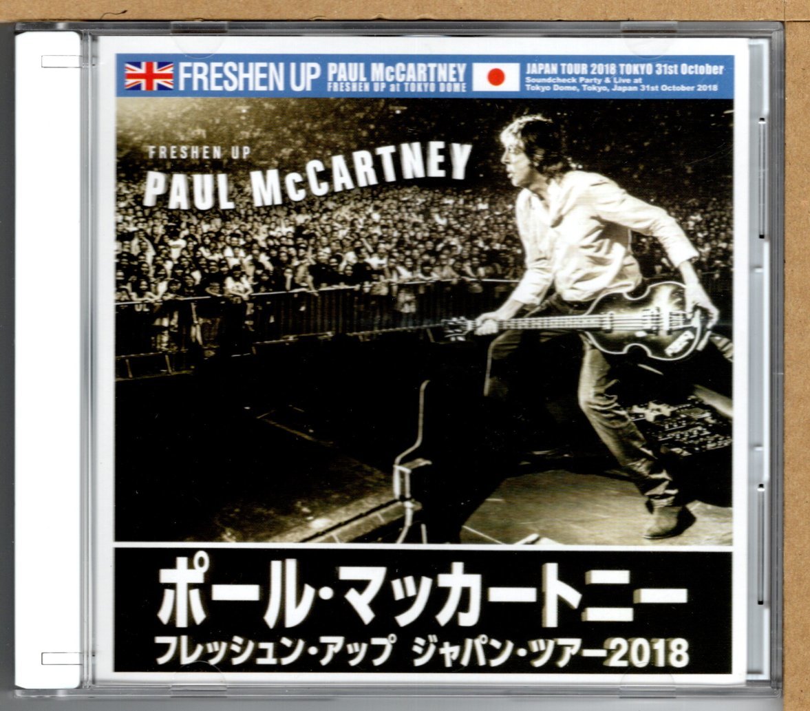 【中古CD】PAUL McCARTNEY / FRESHEN UP JAPAN TOUR 2018 TOKYO DOME 1ST 31st October _画像1
