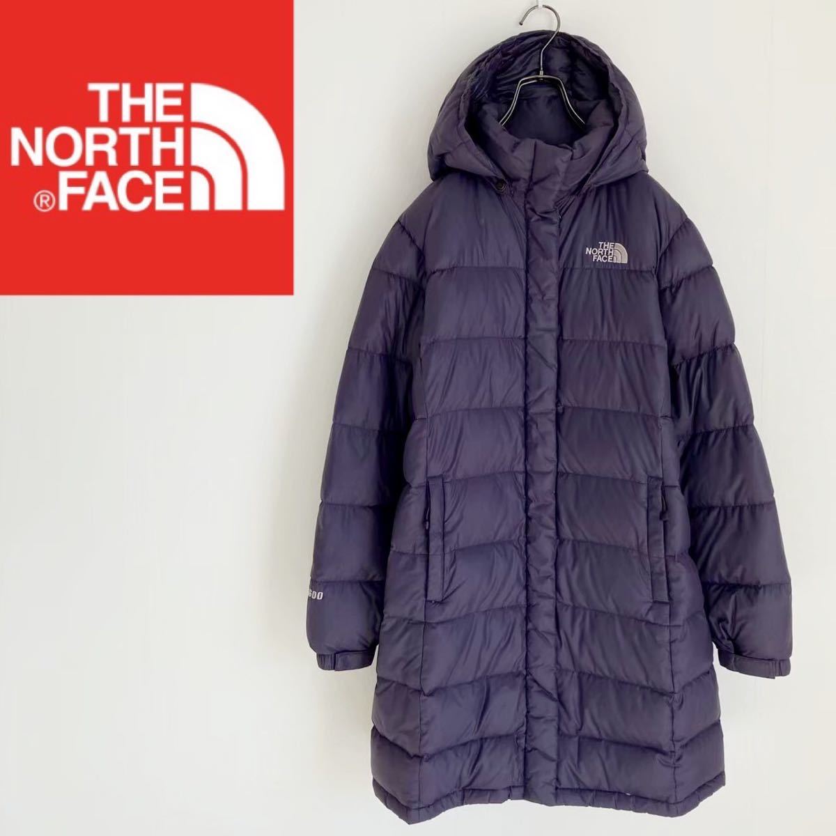 THE NORTH FACE ノースフェイス ロングダウンジャケット 紫