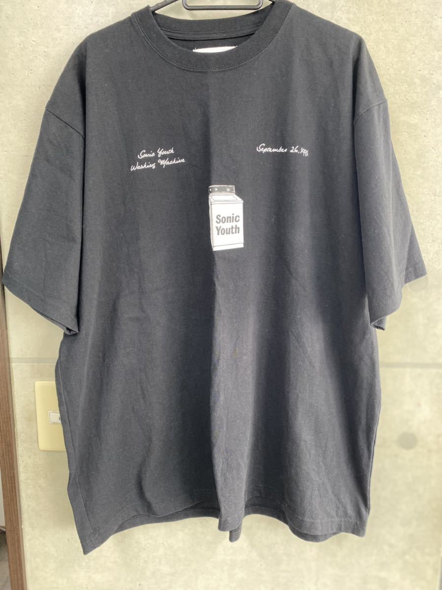 希少　Sonic Youth Tシャツ　サイズL ブラック　オフィシャル　ソニックユース　Tシャツ　ヴィンテージ_画像1