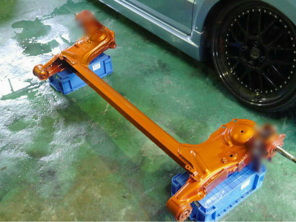 ちび鬼 可変アクスル L700ミラ L880コペン( 車高調 キャンバー