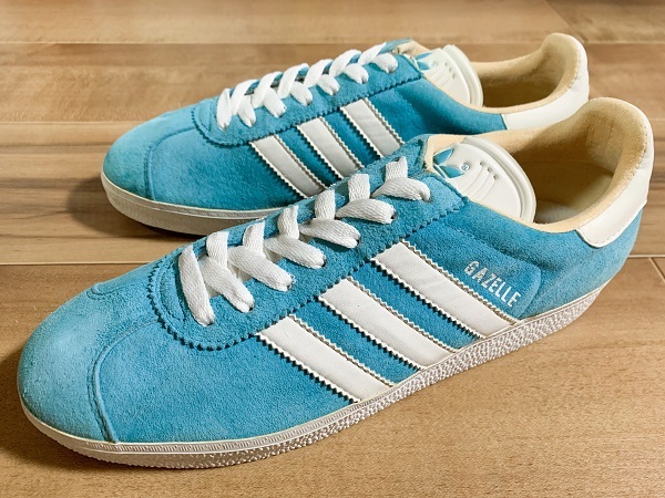 オールド、レア! ADIDAS アディダス GAZZELE ガッツレー アクアブルー