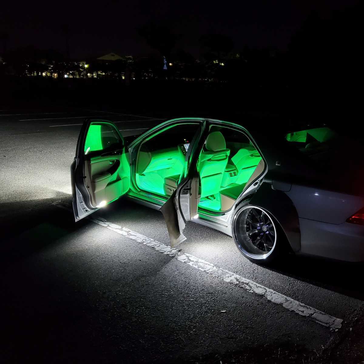[ зеленый цвет боковая сторона люминесценция 30cm 2 шт ] совершенно водонепроницаемый левый правый на ...LED лента лента свет LED ilmi . свет яркий незначительный маленький .12V машина мотоцикл зеленый дневной свет 