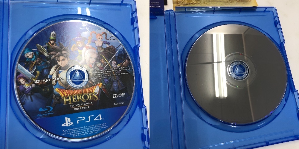 【1円~】 PS4 ソフト3本まとめ売り 月姫/ドラゴンクエストヒーローズ/ドラゴンクエストヒーローズⅡ 開封済み 一部書類無し 【中古品】_画像8