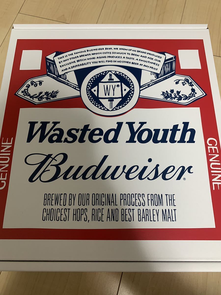 Mサイズ　wasted youth budweiser Tシャツ BOX付き verdy バドワイザー_画像2