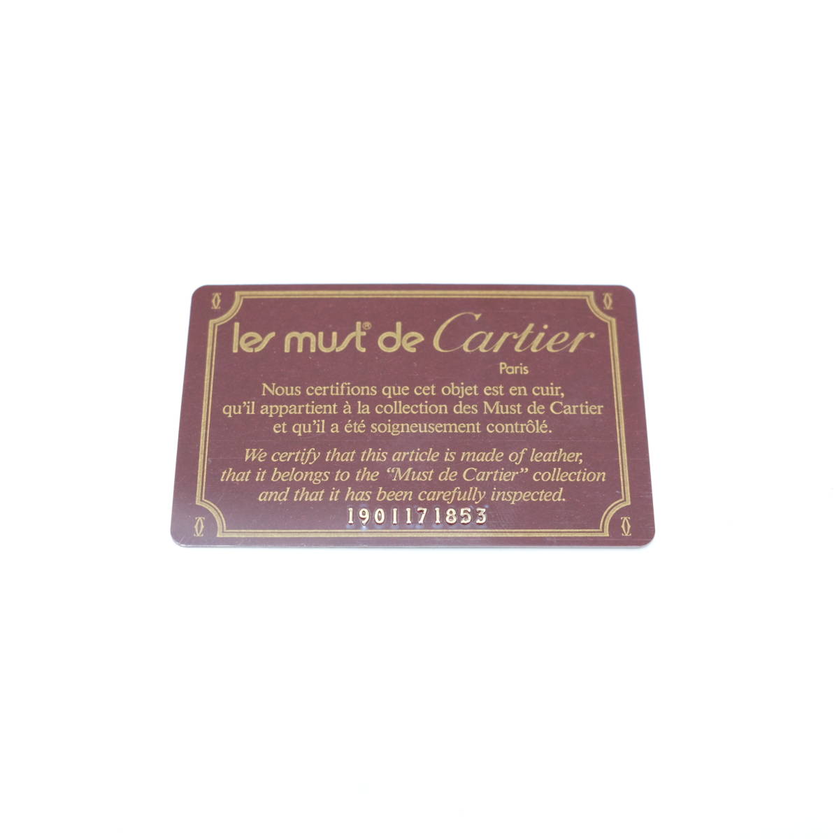 Cartier カルティエ マストライン ビジネスバッグ ブリーフケース 書類