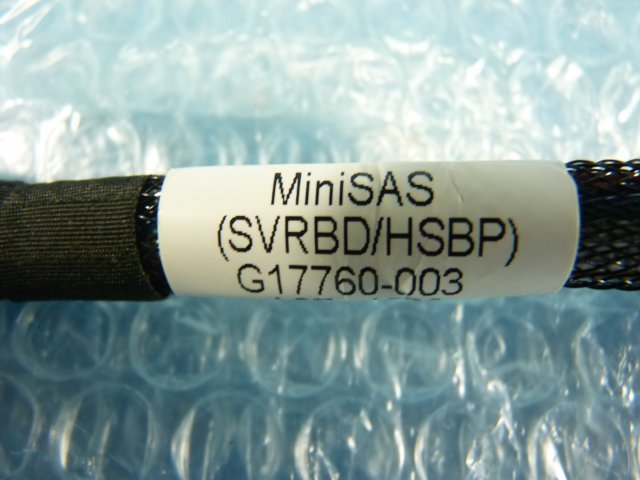 1MDR // Mini SASケーブル (内部用) SFF-8087 約66m / G17760-003 // VERITAS SYM5000 取外 //在庫3_画像2