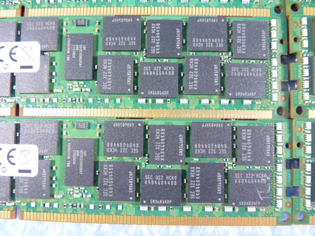 1MGB // 16GB 8枚セット 計128GB DDR3-1600 PC3-12800R Registered RDIMM 2Rx4 M393B2G70BH0-CK0 // Supermicro 815-6 取外_画像7