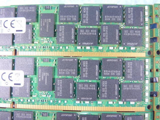 1MGB // 16GB 8枚セット 計128GB DDR3-1600 PC3-12800R Registered RDIMM 2Rx4 M393B2G70BH0-CK0 // Supermicro 815-6 取外_画像6