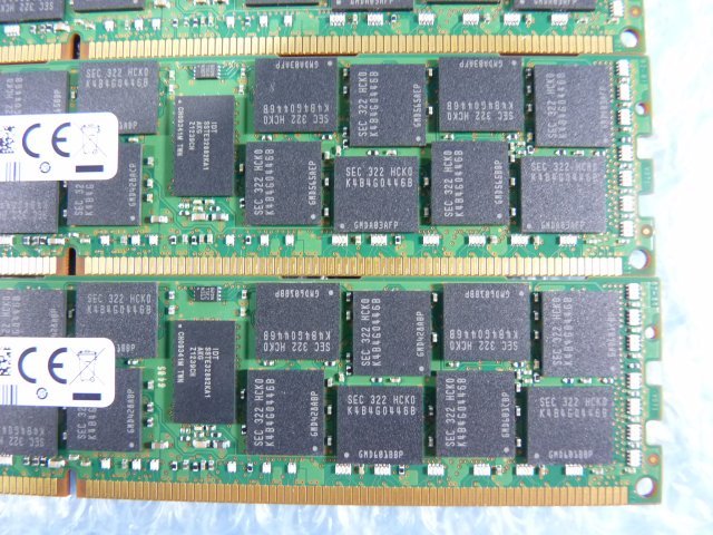 1MGB // 16GB 8枚セット 計128GB DDR3-1600 PC3-12800R Registered RDIMM 2Rx4 M393B2G70BH0-CK0 // Supermicro 815-6 取外_画像8