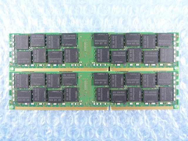 1MGD // 16GB 2 pieces set total 32GB DDR3-1600 PC3-12800R Registered RDIMM 2Rx4 M393B2G70BH0-CK0 // Supermicro 815-6 taking out 