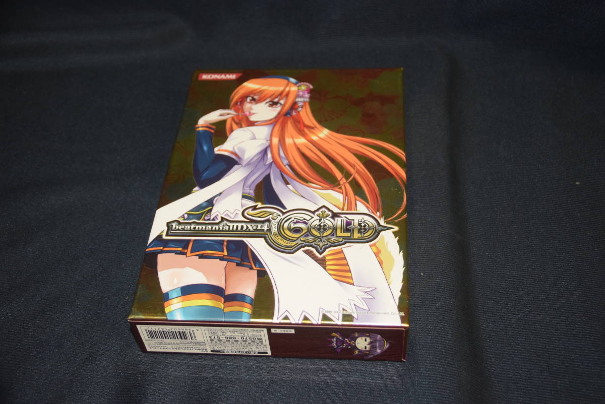 * [PS2] beet mania II DX 14 GOLD special version beatmania IIDX 14 GOLD