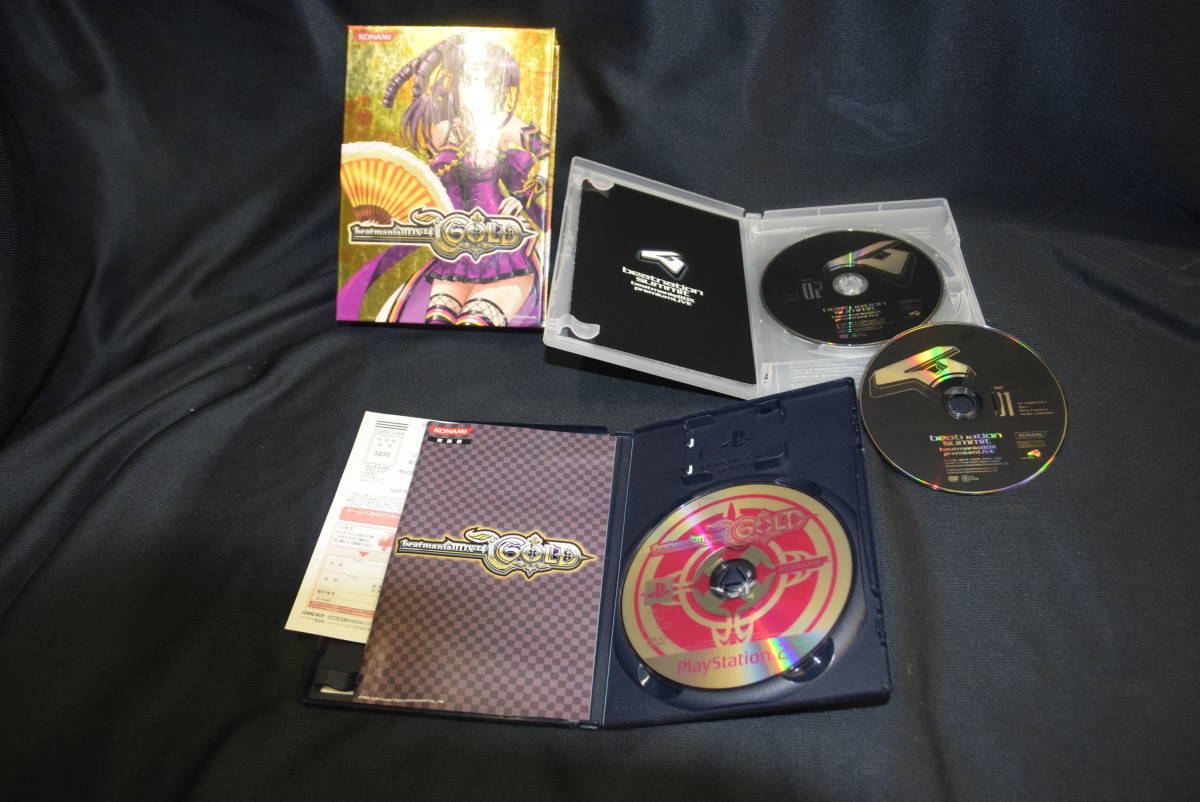 * [PS2] beet mania II DX 14 GOLD special version beatmania IIDX 14 GOLD