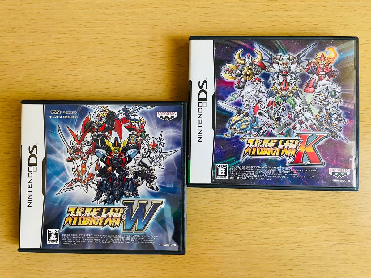 【DS】 スーパーロボット大戦W + スーパーロボット大戦K