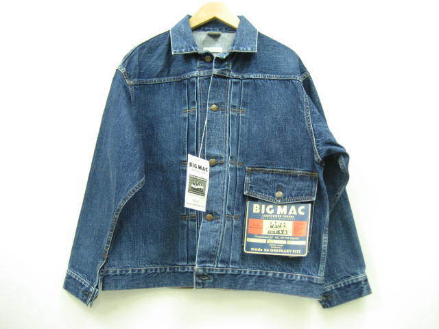 50%OFF ジャケット デニム BG2002 ビッグマック BIGMAC 定価35200円 新品 日本製 Gジャン サイズM 青 インディゴブルー ジージャン Mサイズ 50%OFF ジャケット デニム BG2002 ビッグマック BIGMAC 定価35200円 新品 日本製 Gジャン サイズM 青 インディゴブルー ジージャン Mサイズ