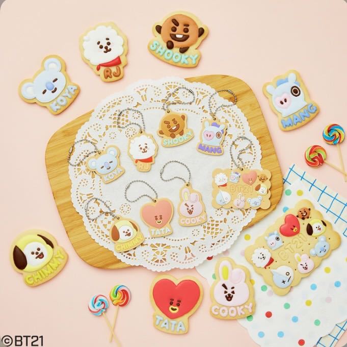 *一番くじ*BT21*SWEET MAGIC*【ふっくらラバーチャーム賞】*RJ*アールジェイ*防弾少年団*BTS*LINE FRIENDS*JIN*ジン*BANDAI*_画像5