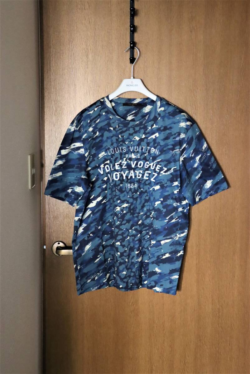 ☆新品同様☆Tシャツ☆Louis vuitton☆サイズM☆ライトブルー☆国内