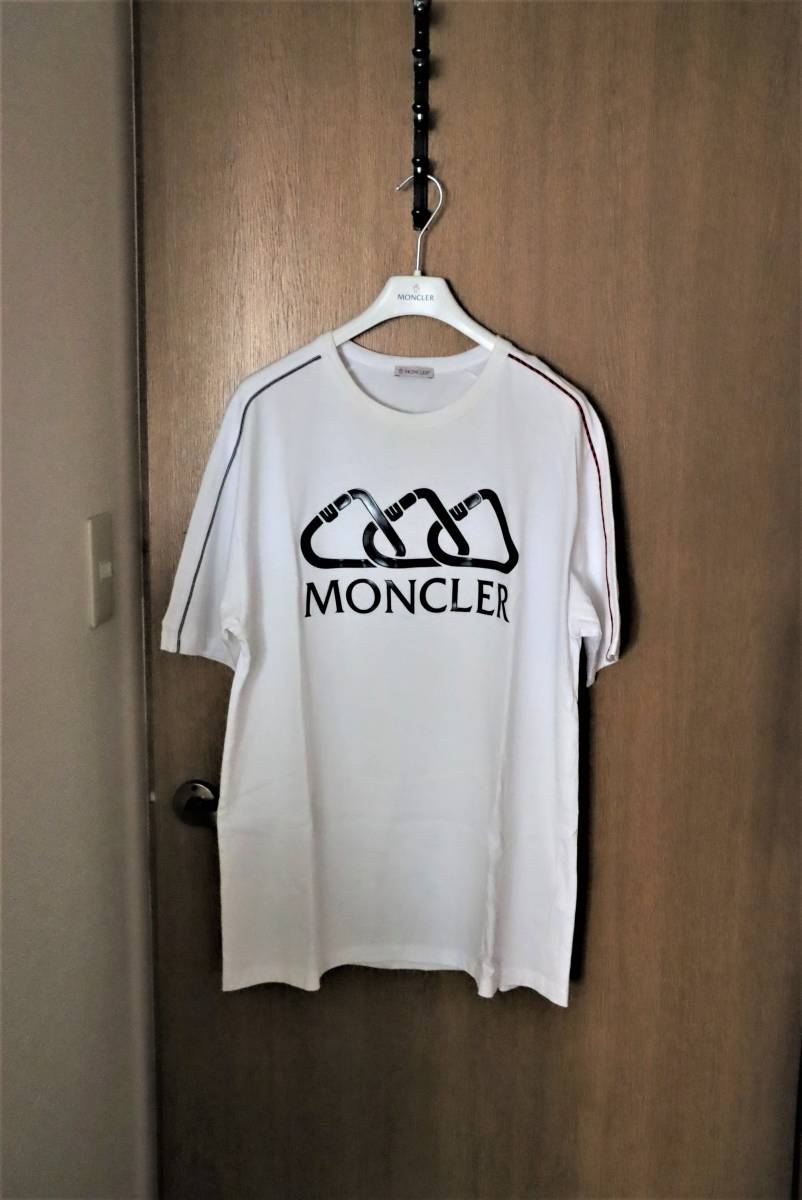 希少】モンクレール ガムブルー Tシャツ size L 正規品-
