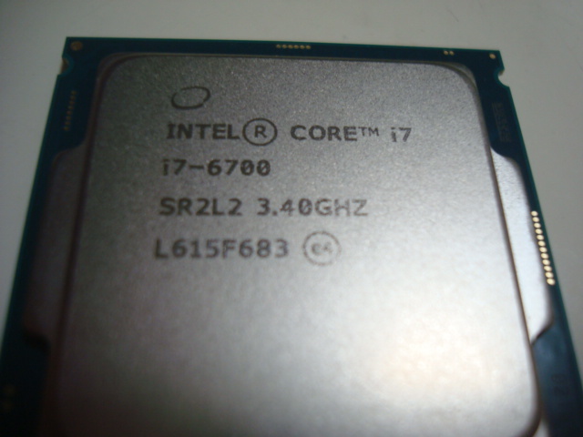 ★INTEL CPU Core i7-6700 SR2L2 3.40GHz 動作確認済_画像3