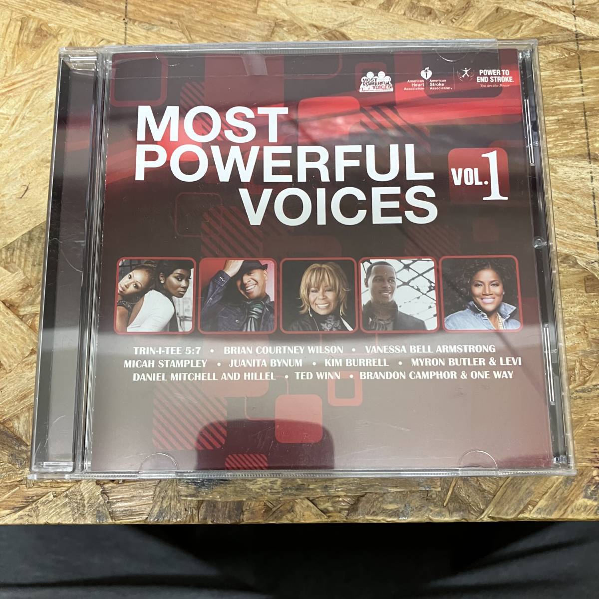 ● HIPHOP,R&B MOST POWERFUL VOICES VOL.1 アルバム,コンピレーション CD 中古品_画像1