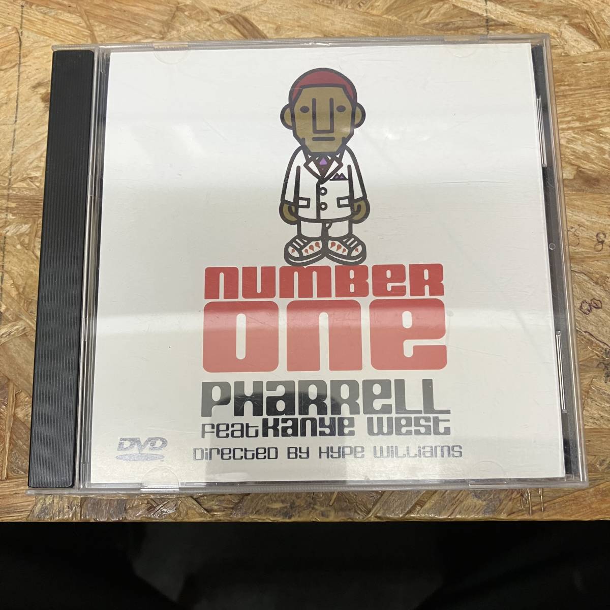 ● HIPHOP,R&B PHARRELL FEAT KANYE WEST - NUMBER ONE シングル,名曲!! DVD 中古品_画像1