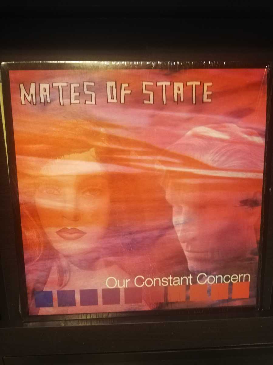 《LP2枚+DVD セット》レア　Mates of State - My solo project: Our constant concern/ Two of us　DVD USインディ　_画像2