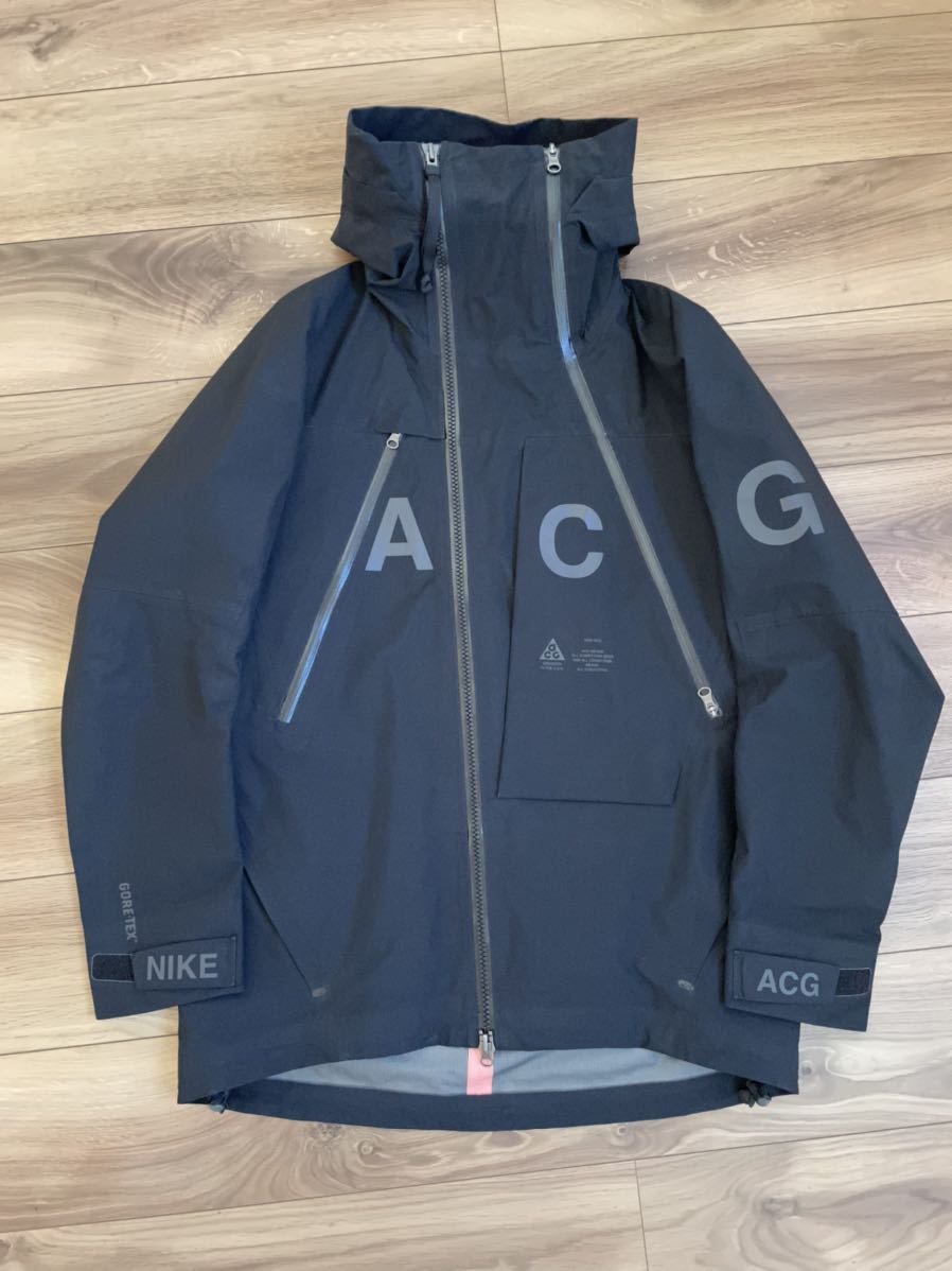 NIKELAB ACG アルパインジャケット 黒 Mサイズ ナイキラボ ALPINE オンライン最安価格 NIKE acg アルパインジャケット パーカー