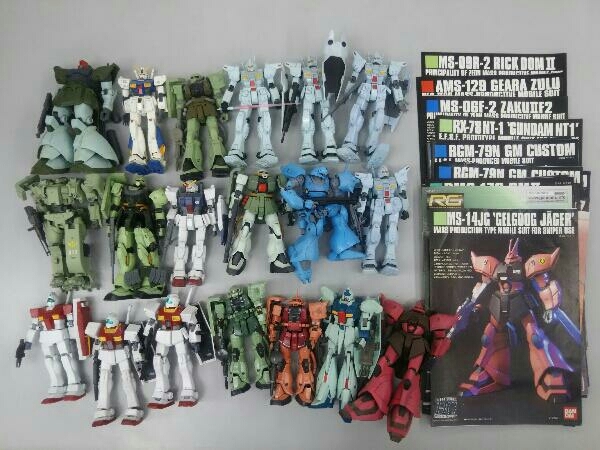ジャンク バンダイ プラモデル 機動戦士ガンダム 組立済み 大量 まとめ