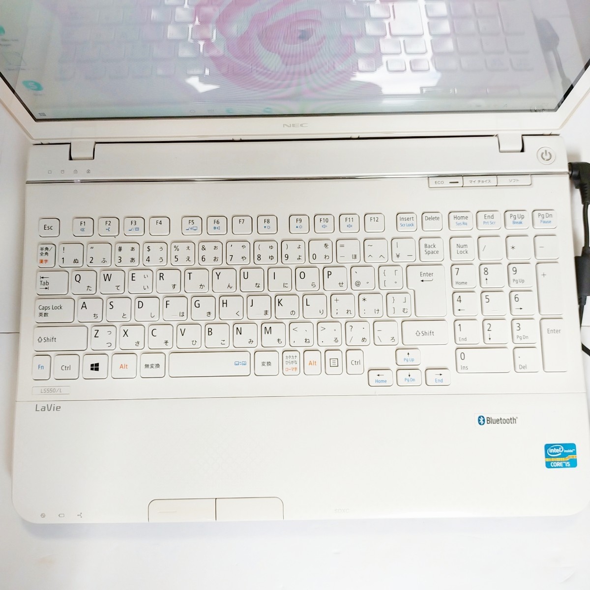 12695円 登場大人気アイテム 人気機種 NEC LaVie ノートパソコン PC カメラ☆ホワイト