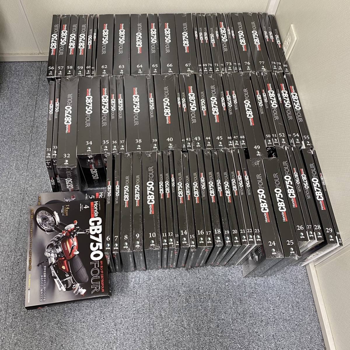 ☆ デアゴスティーニ DeAGOSTINI Honda DREAM CB750 FOUR 全80冊セット