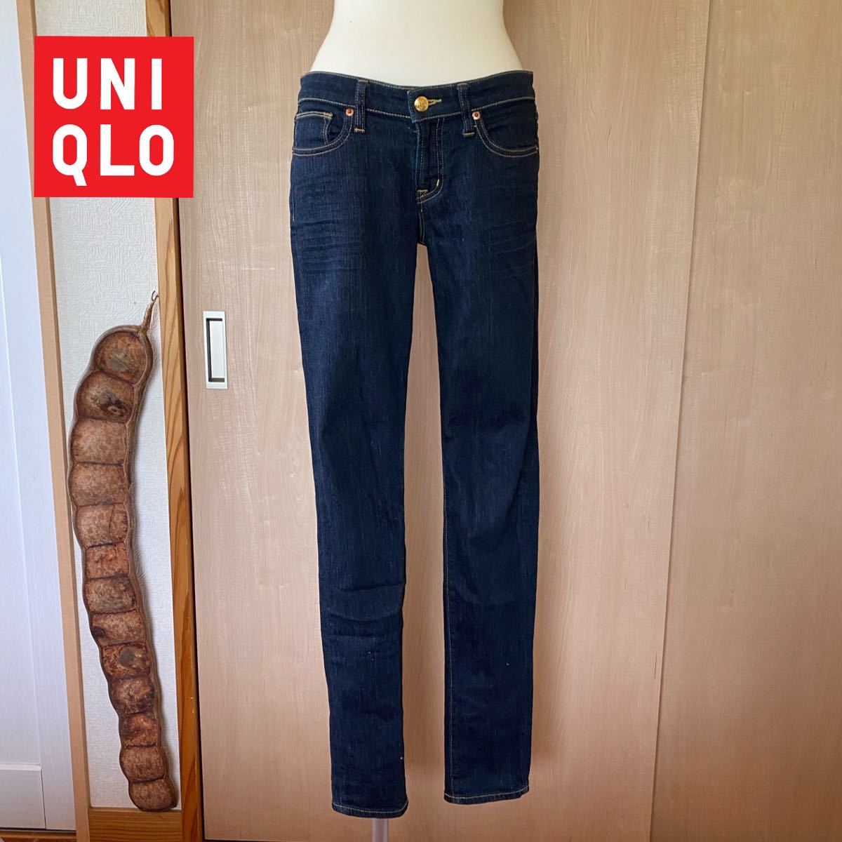 【UNIQLO】スキニーフィットジーンズ/size:27inch