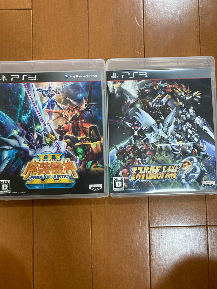PS3 魔装機神III PRIDE OF JUSTICE 第2次 スーパーロボット大戦OG 2本まとめ売り