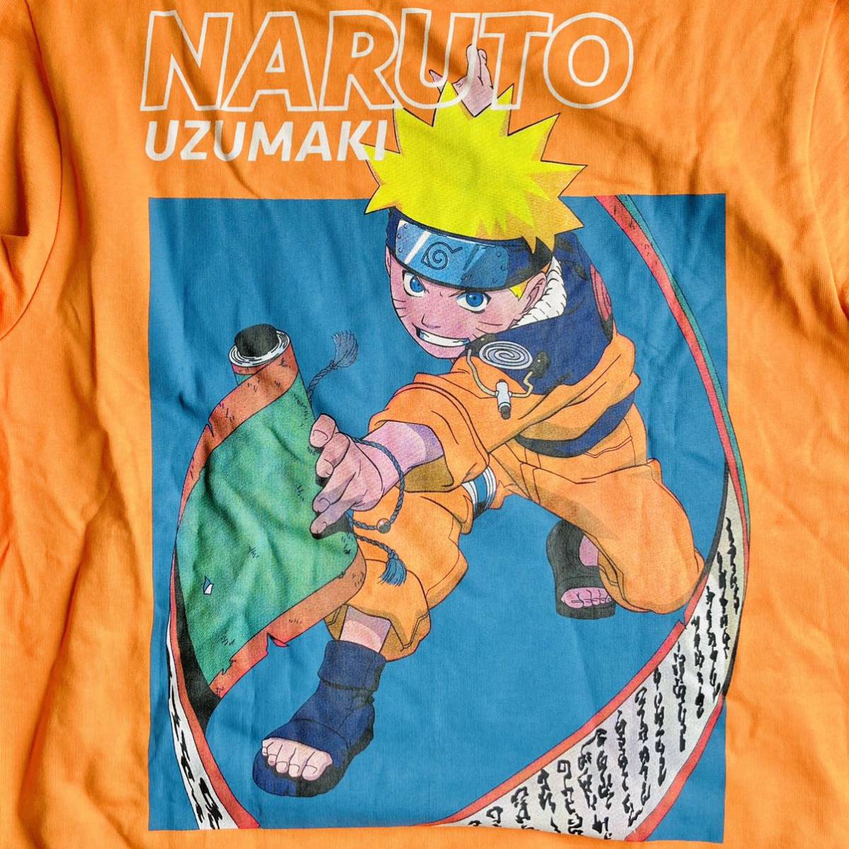 未使用】NARUTO/ナルト/公式プリントTシャツ【サイズM】うずまきナルト