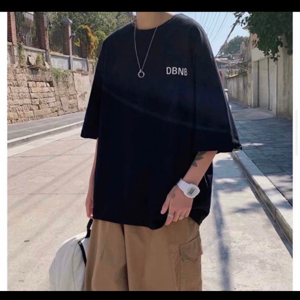 Paypayフリマ メンズ Tシャツ ロゴt シンプル 韓国 2xl 半袖 大きいサイズ ロゴt ビッグシルエット プリント オルチャンファッション