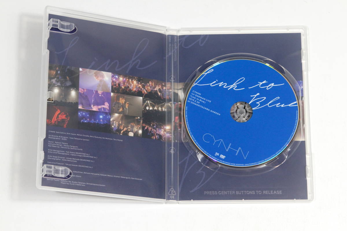 CYNHN スウィーニー■限定盤DVD【1st ONEMAN LIVE 『Link to Blue』】2019年2月24日下北沢ガーデン_画像2