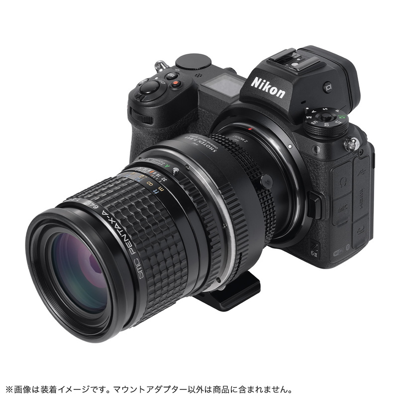 SHOTEN UMSシリーズ P645-NZ-U（ペンタックス645マウントレンズ → ニコンZマウント変換）マウントアダプター_画像5