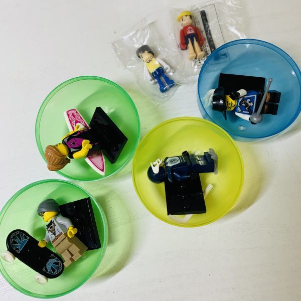 ○イ7【送120】1円~レゴ Little Robots ダイヤ ブロック コンセプト