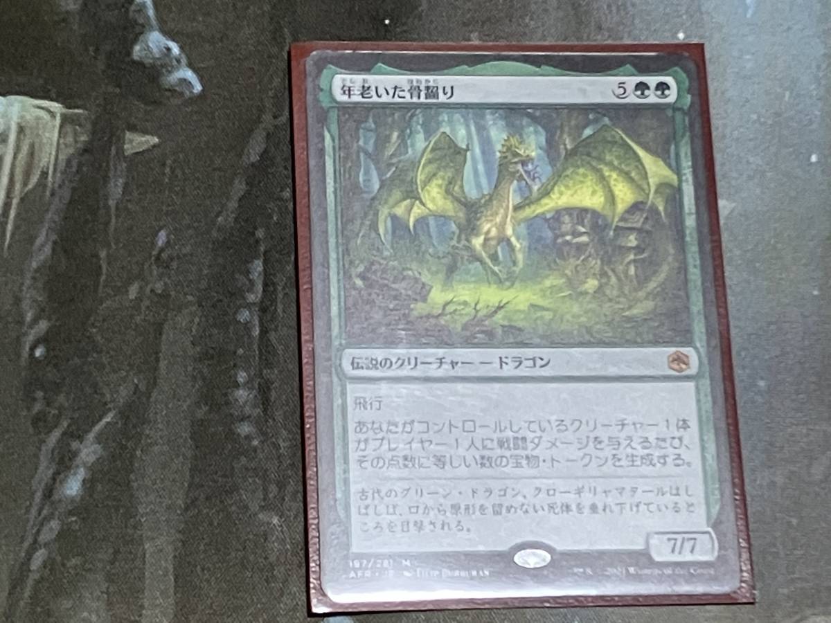 MTG 年老いた骨齧り/Old Gnawbone 日 1枚迄_画像1