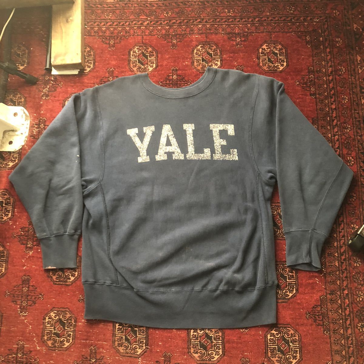 VINTAGE】1980's champion “yale“ リバースウィーブスウェットシャツ L