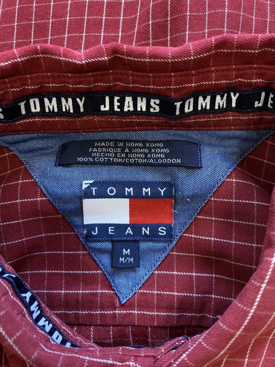 TOMMY JEANS / トミージーンズ　トミーヒルフィガー　90s チェックシャツ_画像5