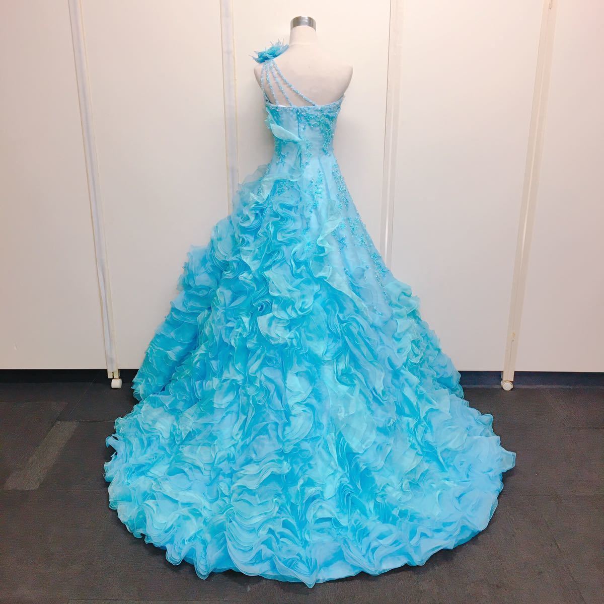 17 Sugar Kei ウェディングドレス カラードレス FY912 ブルー 11T 