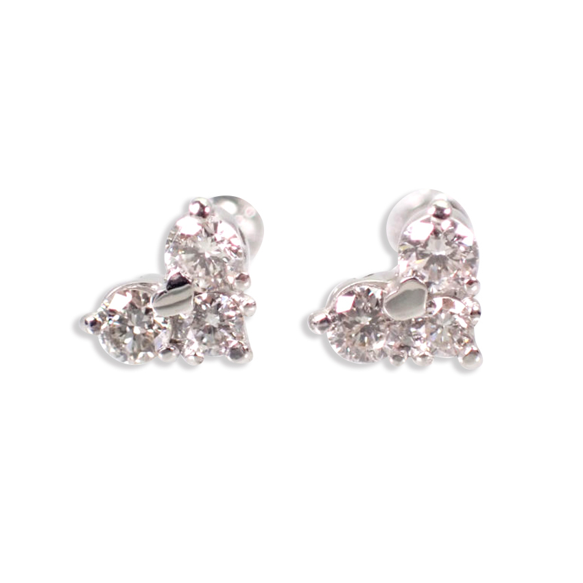 返品?交換対象商品】 【ピアス】タンザナイト(ハートシェイプ) 2.2g