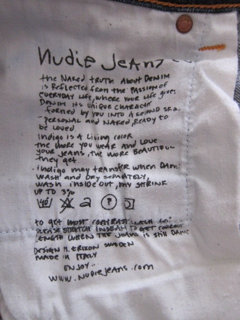 即決 Nudie Jeans ヌーディ-ジーンズ THIN FINN ジーパン 32 ウェスト約75cm_画像8
