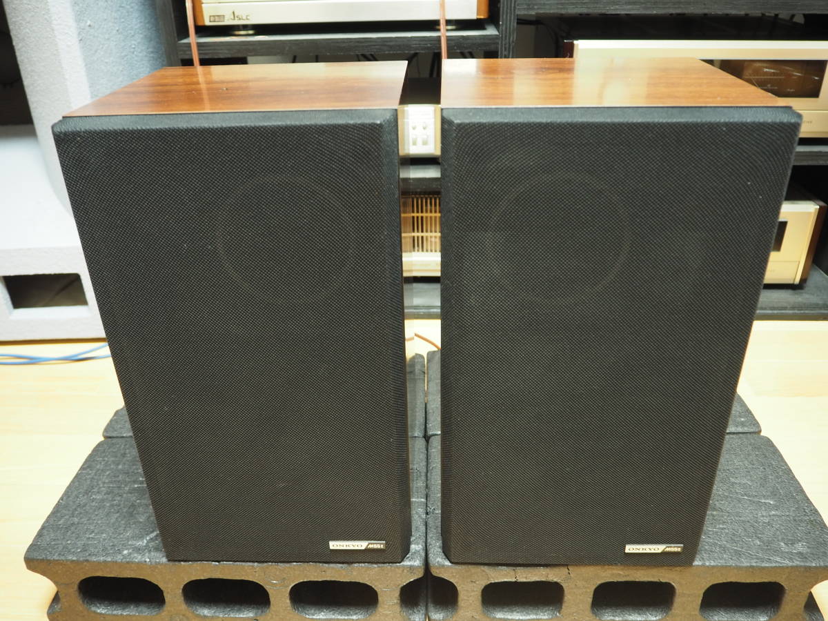 ONKYO M55II 　エッジ張替え済み　動作品　ペア【C-434】tone quality_画像3