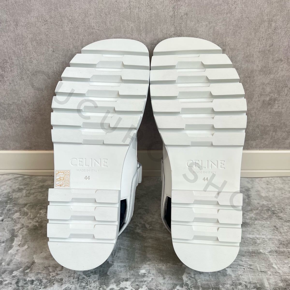 国内初の直営店 ベルクロ 【大人気☆】CELINE 厚底 LEO STRAPPY ロゴ