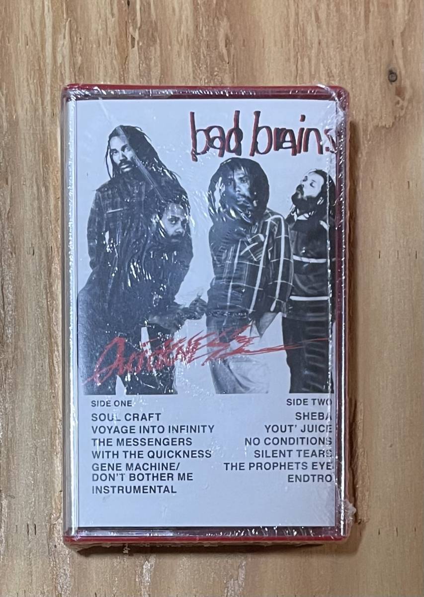 Bad Brainsbadob rain z/ Quickness Quick nes cassette tape 