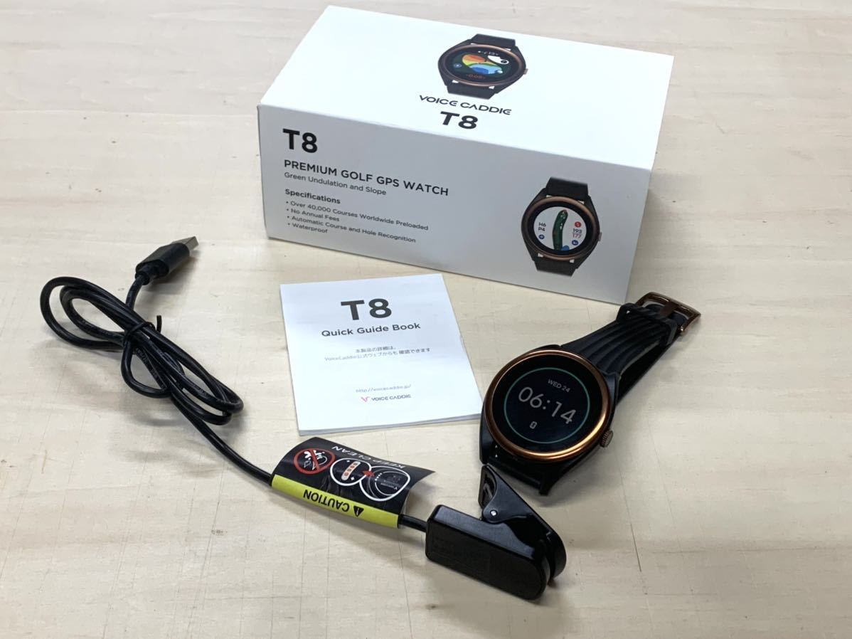 ボイスキャディ T8 腕時計型 GPS 距離計