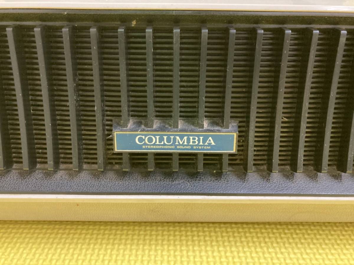『2962』 COLUMBIA/コロムビア STEREOPHONIC SOUND SYSTEM　レコード機器　SOLID STATE レコードプレーヤー 昭和 _画像4