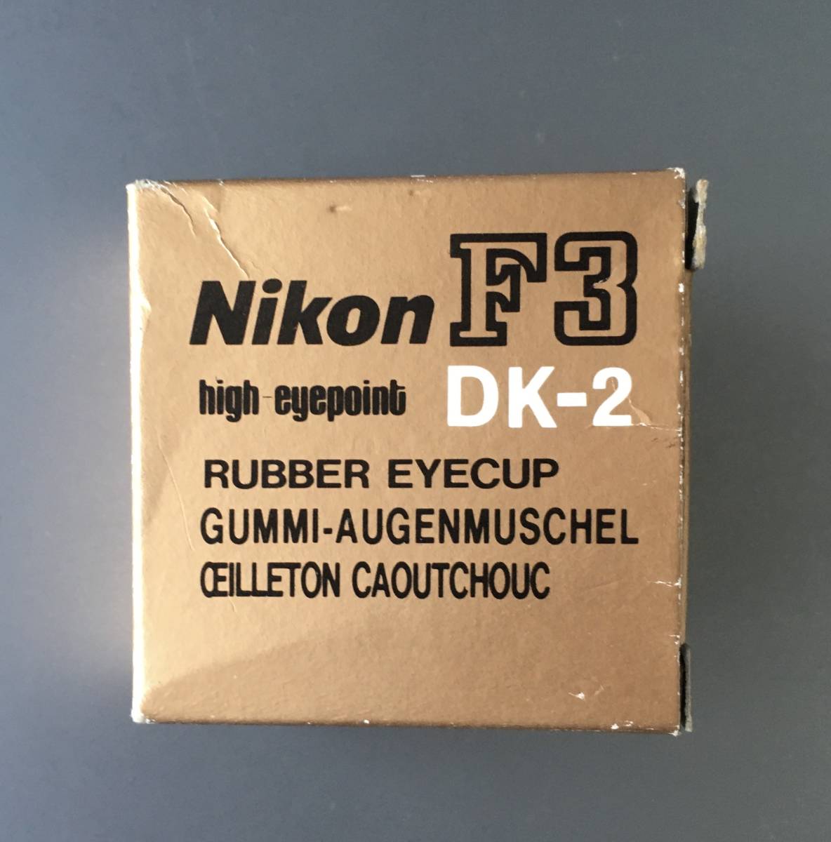 未使用品】Nikon DK-2 ニコン F3用 接眼目当て ラバーアイカップ 未使用品】Nikon DK-2 ニコン F3用 接眼目当て ラバーアイカップ